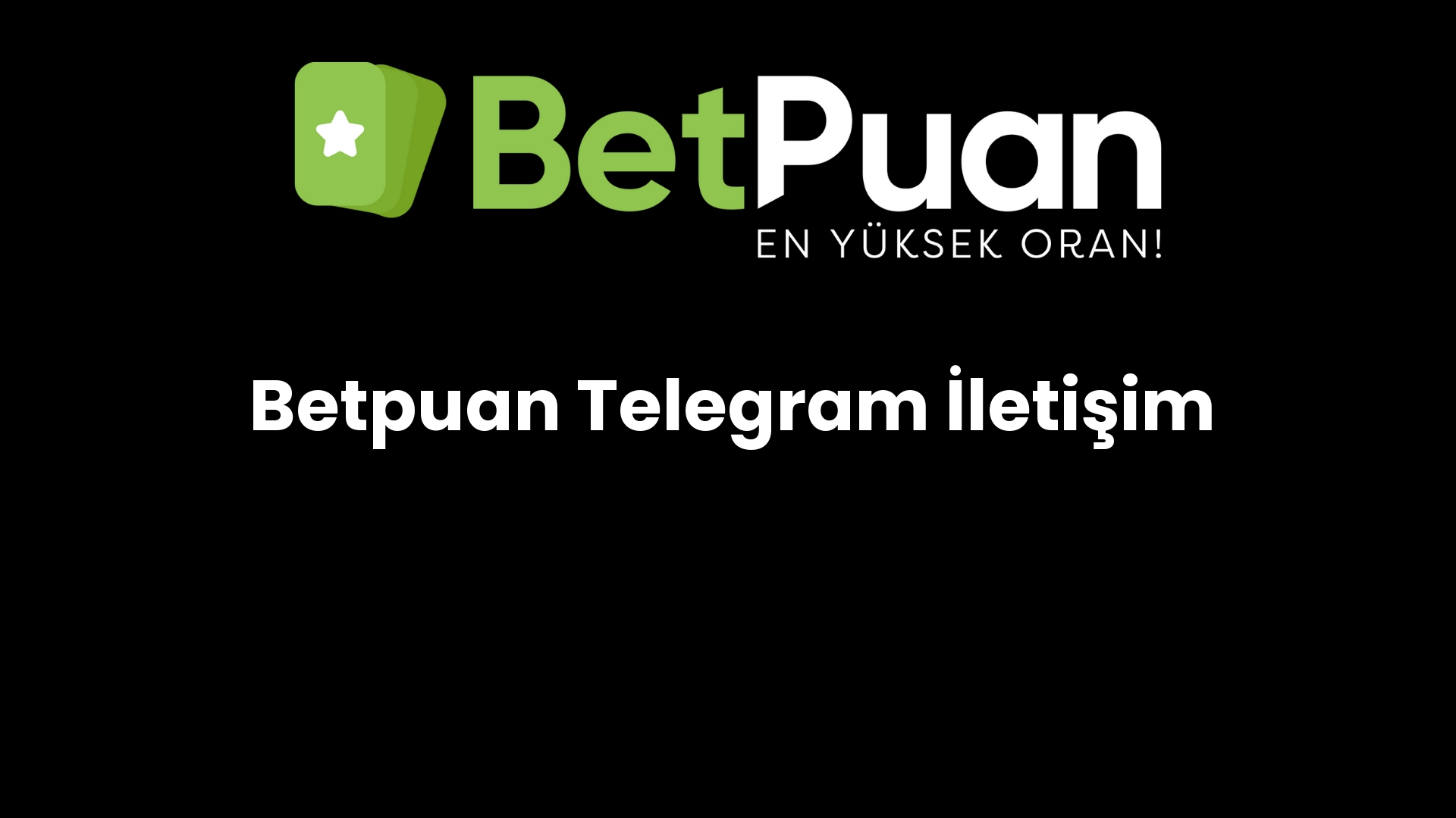 betpuan telegram iletisim 122